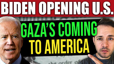 BREAKING: Biden Considers Sending Palestinians to US from Gaza as Refugees