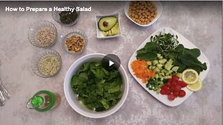 Tips on how to prepare a healthy and delicious salad