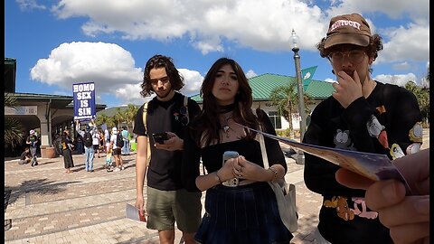 Florida Gulf Coast University: 12 Street Preachers, Great One-On-One Conversations w/ Humble Students, Jesus Is Exalted