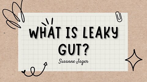 Leaky Gut #viralvideos #trending #scenar #fyp #susannejager #foryou #leakygut #gut #bloodstream