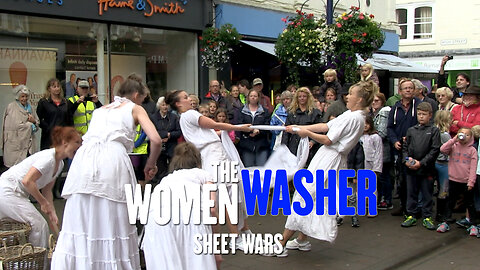 Street Fighting or Performance Art - The Washer Women - Sheet Wars