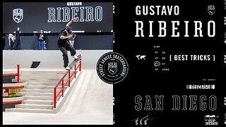 Gustavo Ribeiro 3rd Place SLS San Diego | Best Tricks