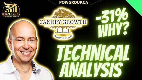 Canopy Growth: Why Stock Was Down 31% Today & CGC Technical Analysis