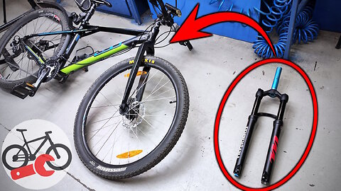 Making the bicycle softer. How to replace a fork on a mtb bike