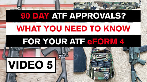 ATF eForm 4: Fastest Way To Get A Suppressor? eFile For Your Silencer!