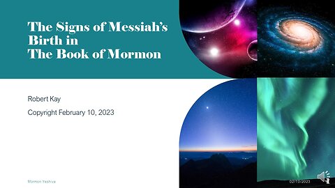 The Book of Mormon and The Birth of Christ