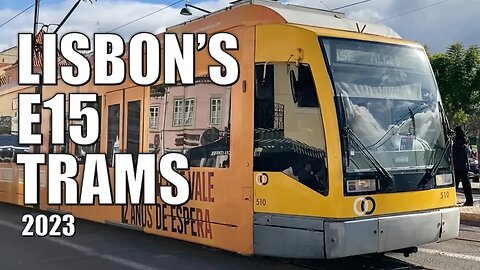 Lisbon Modern Trams Carris 2023 #trams #railfans