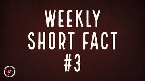 Weekly Short Fact | #3 | The World of Momus Podcast