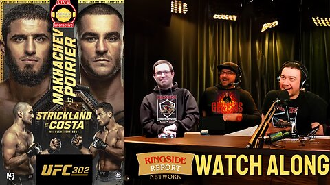 #UFC302 Live Watch Along & Breakdown🟥