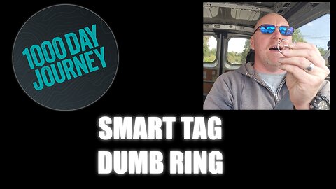 1000 Day Journey 0281 SmartTag Dumb Key Ring