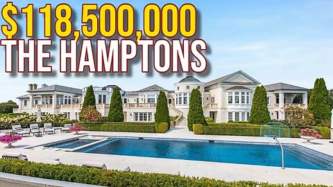 Touring $118,500,000 Hamptons X 2 Mega Mansions