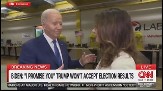 Biden Claims Trump Only Loves America When He Wins