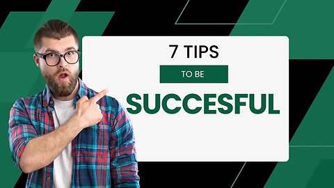 7 Motivational steps to achieve success!