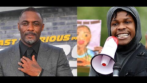 JOHN BOYEGA Wants IDRIS ELBA to STAY BLACK, BLM BOYEGA Is A Proud Token, Blames THEY for Typecasting