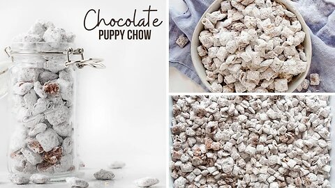 How to make classic puppy chow (its people food!) -- iambaker.net