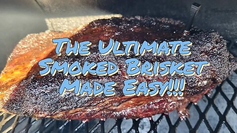 Amazing Smoked Brisket on an Offset Smoker!!! Part 2 - The Cook