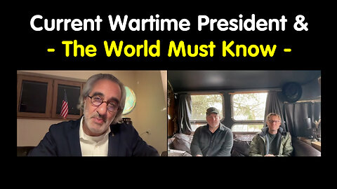 Current Wartime President & CIC Donald J. Trump - The World Must Know
