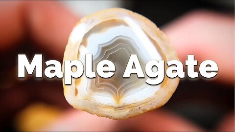 Turning a Cut Agate into a Polished Gem w/ Cabbing Machine | Lapidary