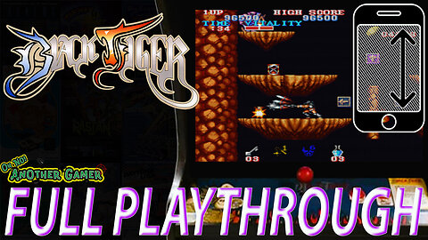 Black Tiger (1987) [Arcade] 🕹🔥 Intro + Gameplay (full playthrough) [Vertical]