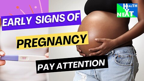 A woman is pregnant when you see these signs.[Health Next]