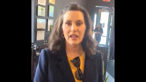 Ha! Gretchen Whitmer Squirms When Confronted By Hamas Supporters At Daughter's Graduation Dinner