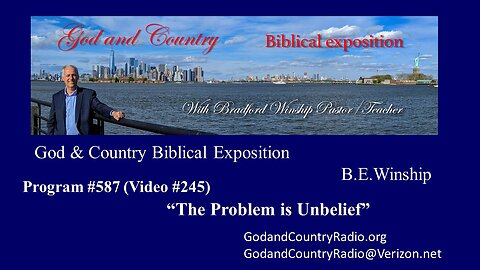 245 - The Problem is Unbelief