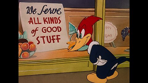 Woody Woodpecker 13 Woody Dines Out (1945)