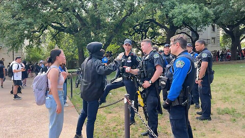 Police At UT Austin Had The Perfect Response To A Pro-Hamas Activist Flipping Them Off