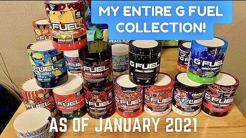 MY G FUEL COLLECTION! (January 2021)