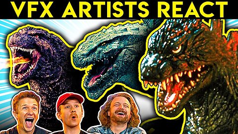 VFX Artists React to Bad & Great GODZILLA CGi