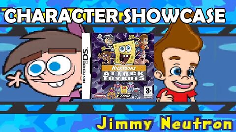 Nicktoons Attack Of The Toy Bots (DS) - Timmy And Jimmy Character Showcase