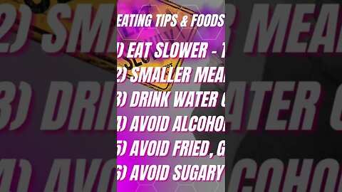 Mounjaro eating tips to avoid Side Effects. Full video in playlist.