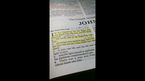 John 1:1 The Word was Jesus