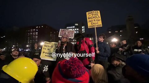 LIVE: Justice for Tyre Nichols Rally, Manhattan NYC