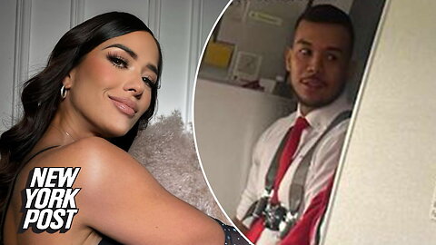 OnlyFans star slammed for humiliating 'weakling' male flight attendant who couldn't lift her bag