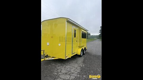 NEW - 2024 6' x 14' SnoPro Shaved Ice Trailer | Snoball Trailer for Sale in Louisiana!