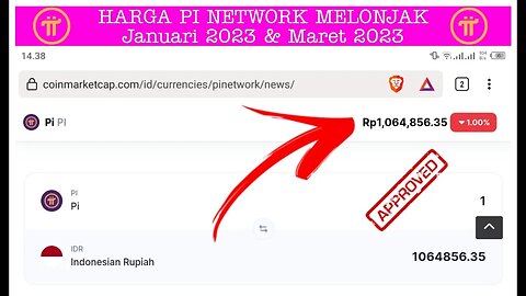 Pi Network Melonjak Naik Januari 2023 dan Maret 2023 #pinetworkupdate