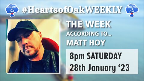The Week According To . . . Matt Hoy