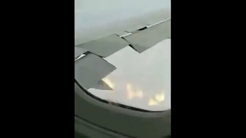 Terror for Delta Airlines flight passengers: engine on fire