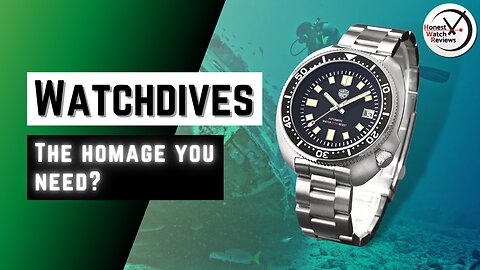 CAPTAIN? Watchdives WD6105 Review #HWR