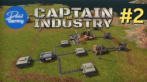 Captain of Industry #2 | Rubber Production & Conveyor Belts | Let's Play!