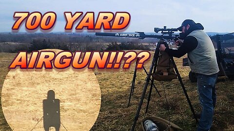 Extreme Long Range with a .45 Caliber Airgun!