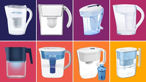 Best Water Filter Pitcher in 2024 (8 Brands Tested, Rated & Ranked BEST to WORST)
