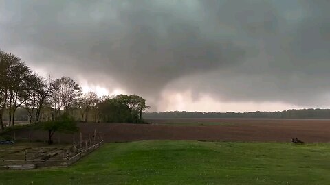Tornado spotted near Colon, Michigan and Kalamazoo MI Has Just Been Struck by 2 Massive Tornados
