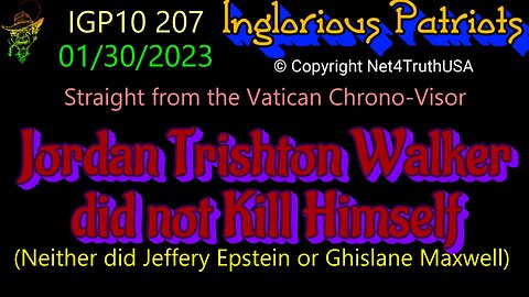 IGP10 207 - Jordan Trishton Walker did not Kill Himself