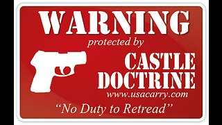 Indiana Castle Doctrine - Gives Right to Use Deadly Force Against Law Enforcement