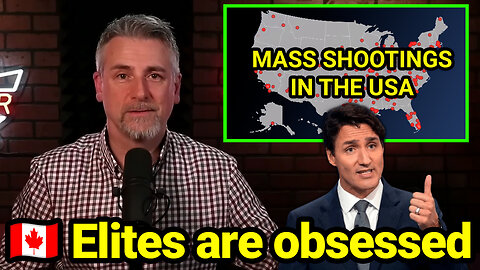 Why are Canadian elites SO obsessed with multiple victim mass shootings in the USA?