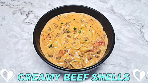 Creamy Beef Shells | Easy & Tasty PASTA Recipe TUTORIAL