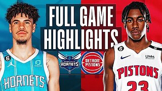 Charlotte Hornets vs. Detroit Pistons Full Game Highlights | Feb 3 | 2022-2023 NBA Season