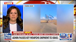 Rep Elise Stefanik: Holding Back Weapons To Israel Is Absurd